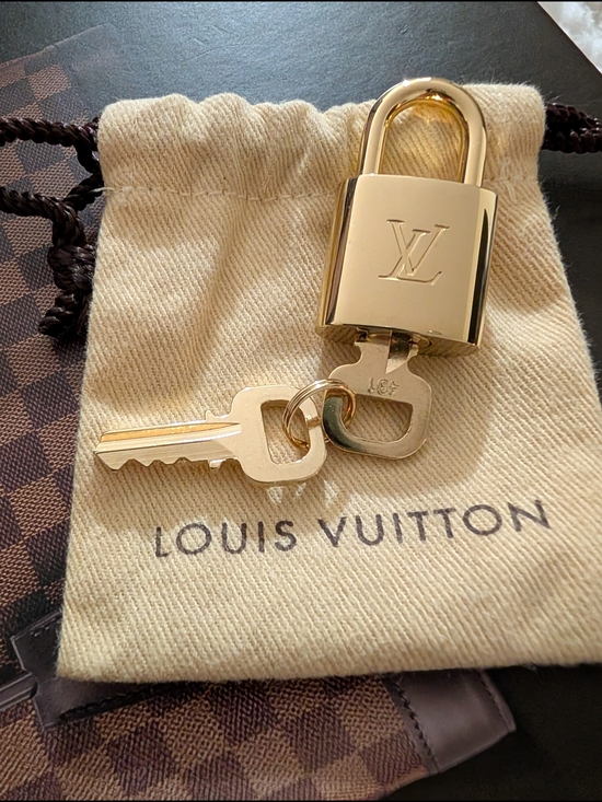 Louis Vuitton Handbags - Louis Vuitton Rare Series Gold Padlock with Keys